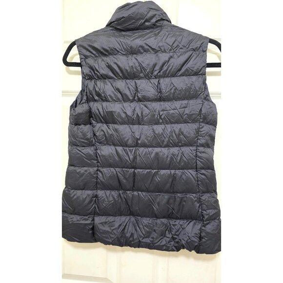 Uniqlo Ultra Light Down Puffer Vest XS Black Water-Repellent Lightweight Quilted - Picture 3 of 9